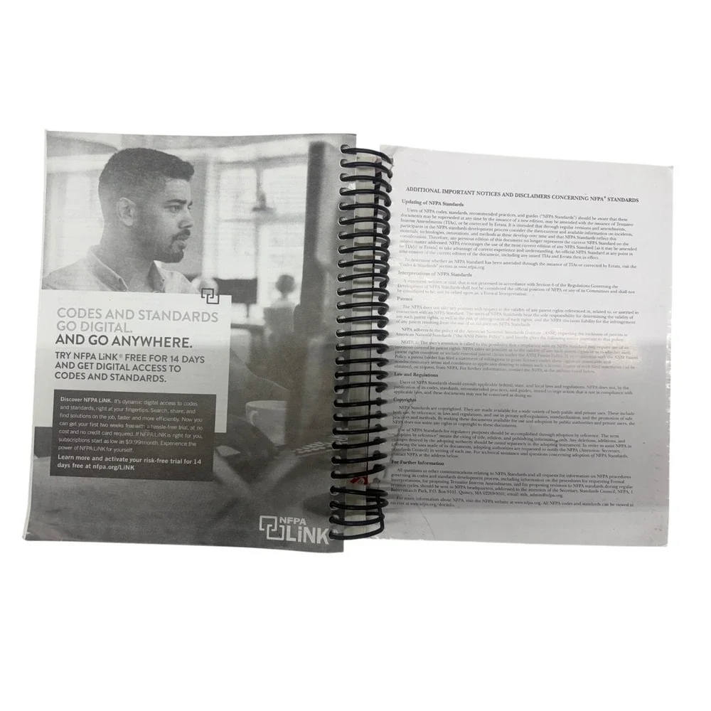 NEW NFPA 70, National Electrical Code  2023 Spiralbound Book
